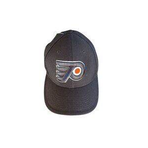 Philadelphia Flyers Adjustable Black Baseball Cap With Logo Embroidery